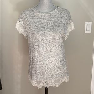 Zara Lace Tee
